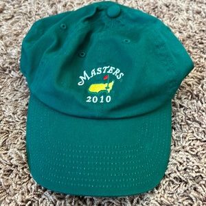 Masters 2010 Green Cap Hat Golf Tournament